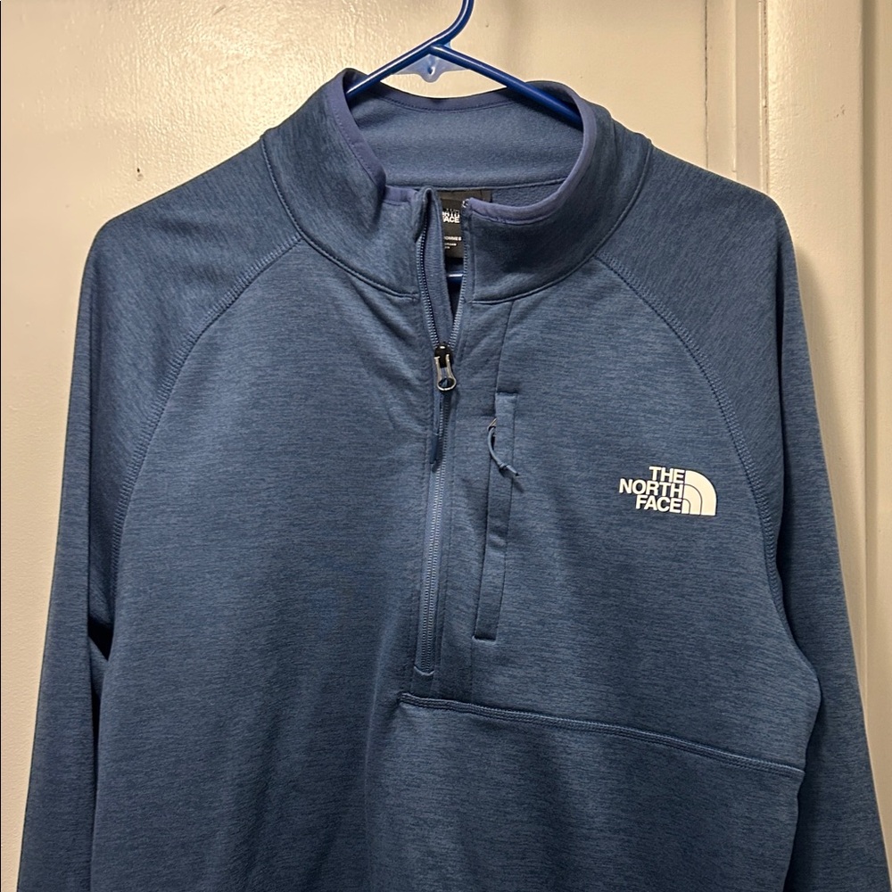 The North Face Navy Quarter-Zip Pullover